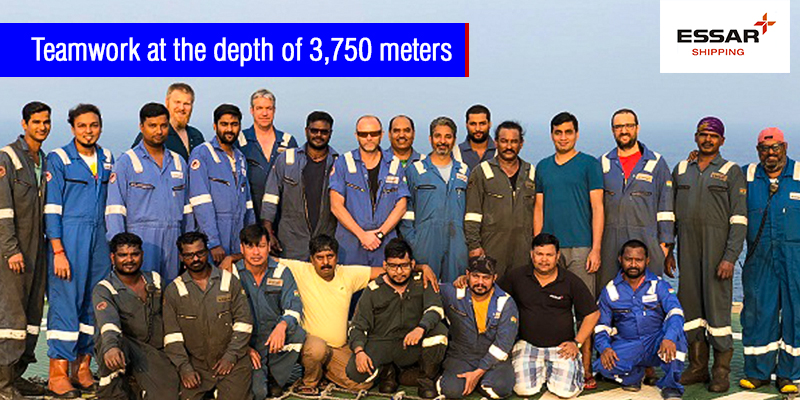 Essar Wildcat - Teamwork at the depth of 3,750 meters